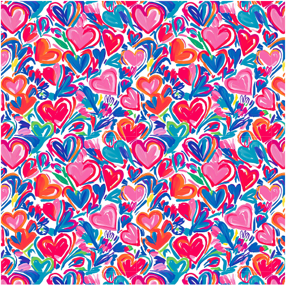 Fabric 42324 | Happy Valentines FK 002