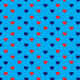 Tkanina 42328 | Happy Valentines FK Blue