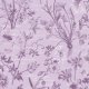 Fabric 42382 | Polne Kwiatki - Ilustracje Botaniczne Na Fioletowym Tle 