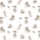 Fabric 42409 | BABY LITTLE PRINCE - white