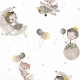 Fabric 42409 | BABY LITTLE PRINCE - white