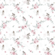 Fabric 42410 | ROMANTIC FLOWER - white