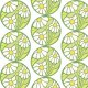 Fabric 42668 | Stokrotki BOHO NA ZIELONYM TLE