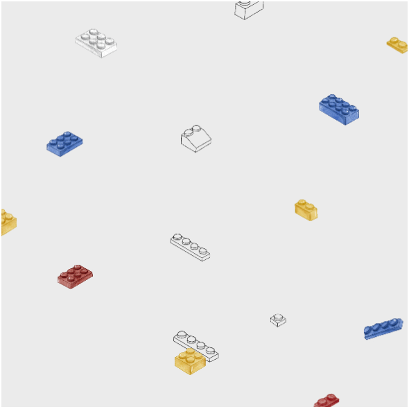 Fabric 42788 | Blocks -GREY