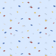 Tkanina 42790 | Blocks blue