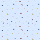 Tkanina 42790 | Blocks blue