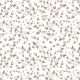 Fabric 42792 | Brown leaves white