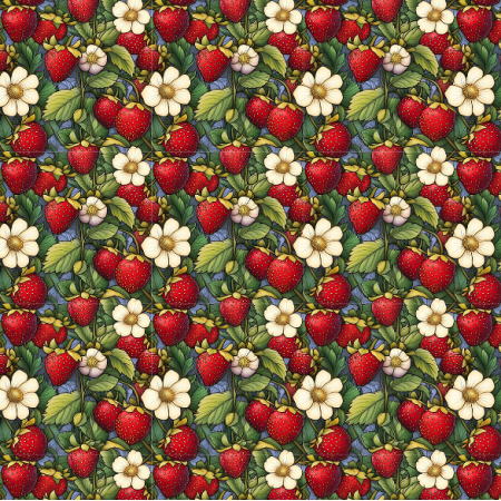 Fabric 42838 | strawberris 