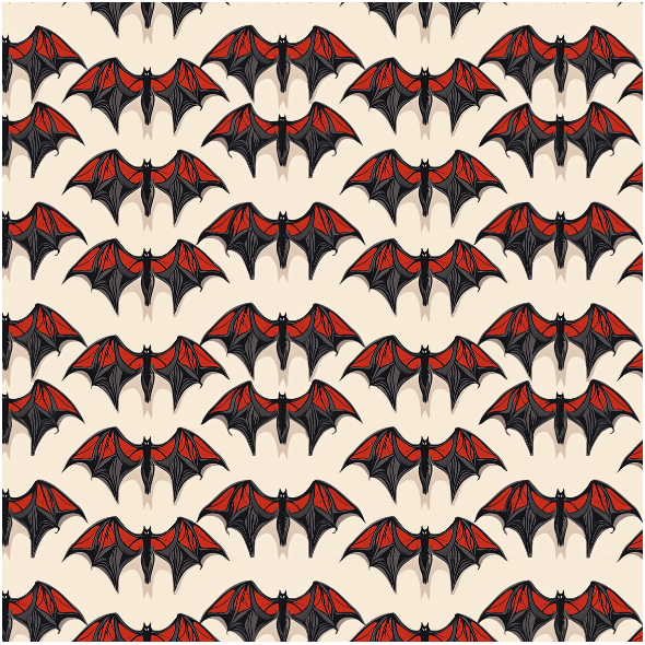 Fabric 42879 | bats