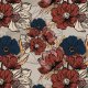 Tkanina 42930 | kwiat