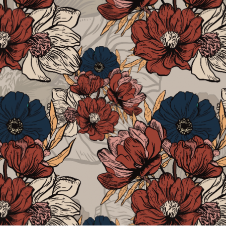 Fabric 42930 | kwiat