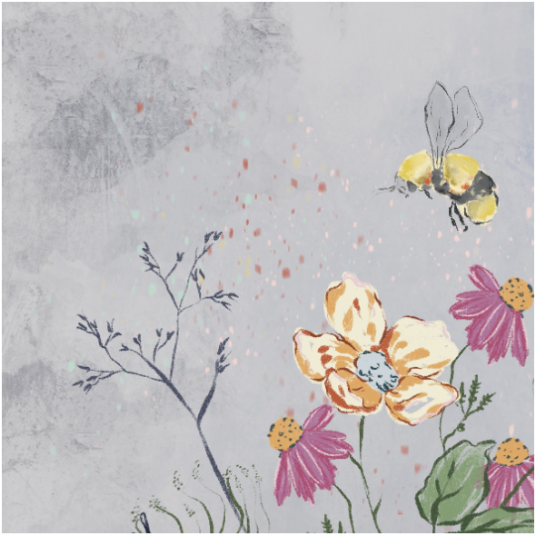 Fabric 42935 | panel - bukiet