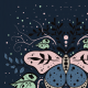 Fabric 42936 | panel motyl