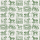 Fabric 43169 | Rasy Koni Patchwork Szachownicowy - Leśny 