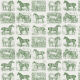 Fabric 43169 | Rasy Koni Patchwork Szachownicowy - Leśny 