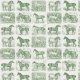 Fabric 43169 | Rasy Koni Patchwork Szachownicowy - Leśny 