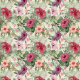 Fabric 43174 | Tropikalny Ogród Z Kolibrem I Motylami 