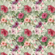 Fabric 43174 | Tropikalny Ogród Z Kolibrem I Motylami 
