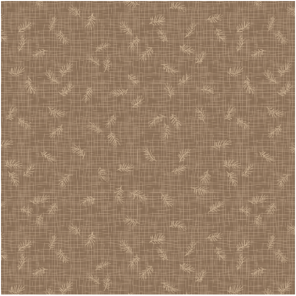 Tkanina 43336 | Soft winter woodland textured tossed pine twigs