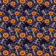 Tkanina 43523 | haloween with skeletons FK m001