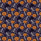 Tkanina 43523 | haloween with skeletons FK m001
