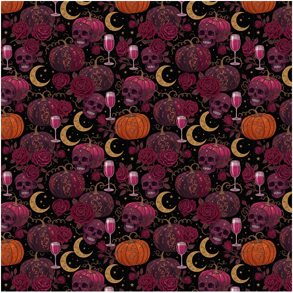 Tkanina 43534 | Luxury halloween FK 001