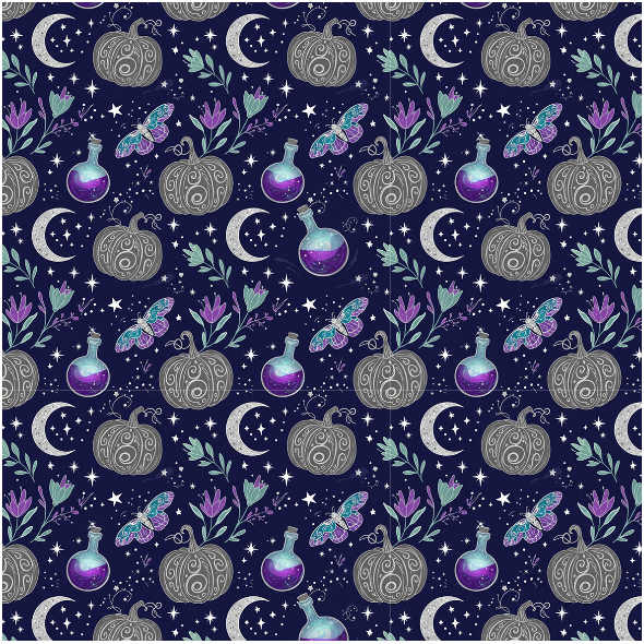 Tkanina 43537 | Halloween  FK 003