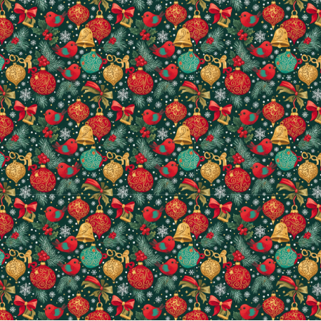 Fabric 43594 | Merry Christmas FK 001