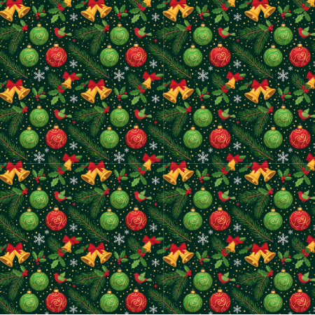 43597 | Green Merry Christmas FK004