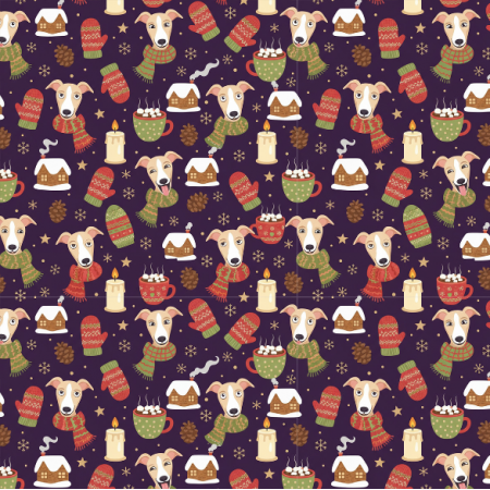 43603 | Merry Whippet Christmas FK 001