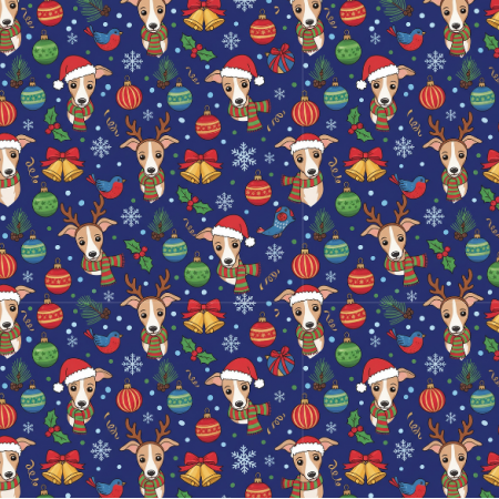43615 | Merry Whippet Christmas FK 006