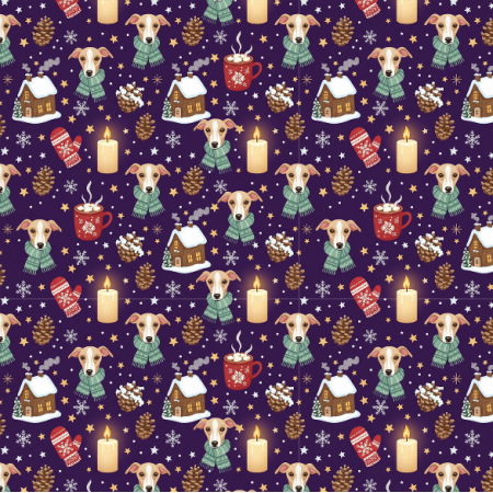 43620 | Merry Whippet Christmas FK 0011