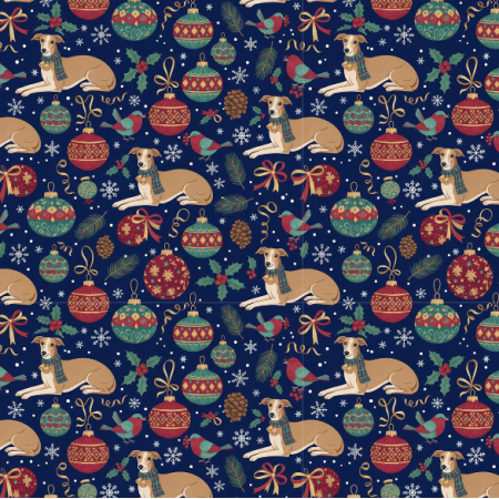 43630 | Merry Whippet Christmas FK 0017