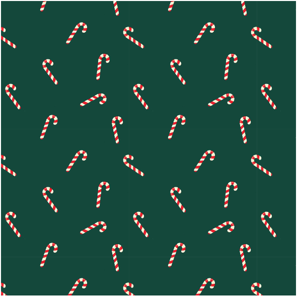 Tkanina 43654 | Merry Christmas sugar canes FK