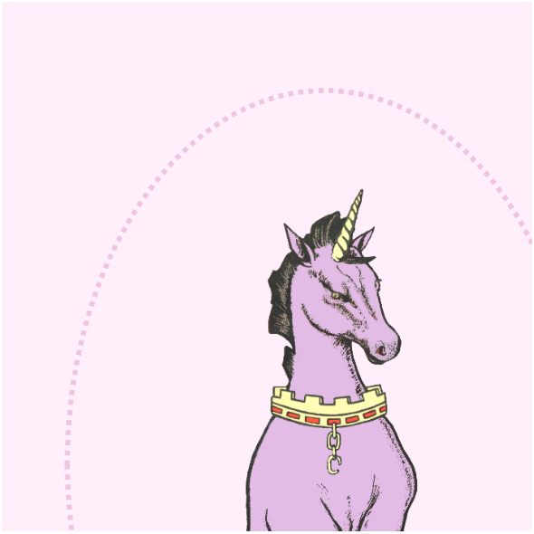 Tkanina 43724 | Jednorożec Przytulanka Do Uszycia 