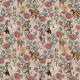 Fabric 43768 | Alicja w Krainie Czarów i Ogród Różany - Brudny Róż 