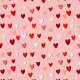 Tkanina 45033 | Soft Shadow Hearts 26 FK 001 80pc