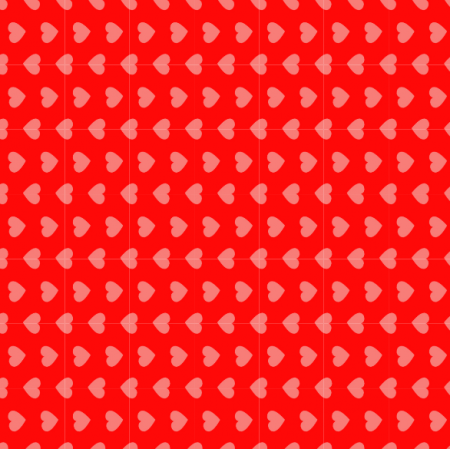 45034 | Baby pink on red 100pc