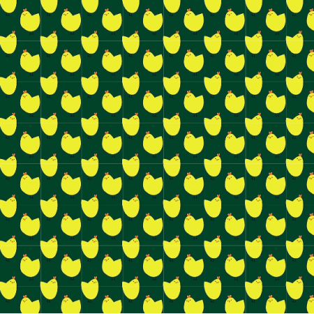 45122 | Qurczaki na green