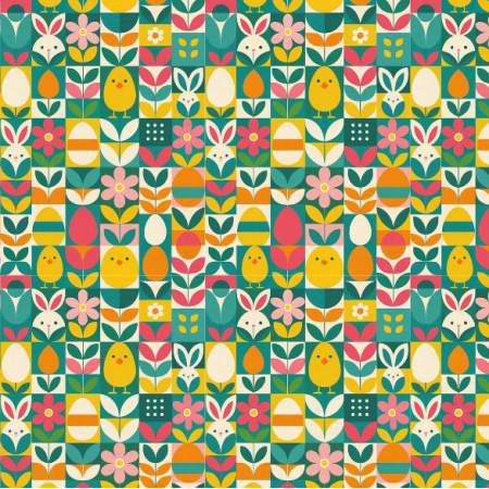45123 | Easter PaTchwork