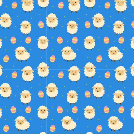 45126 | Owieczki wielkanocne