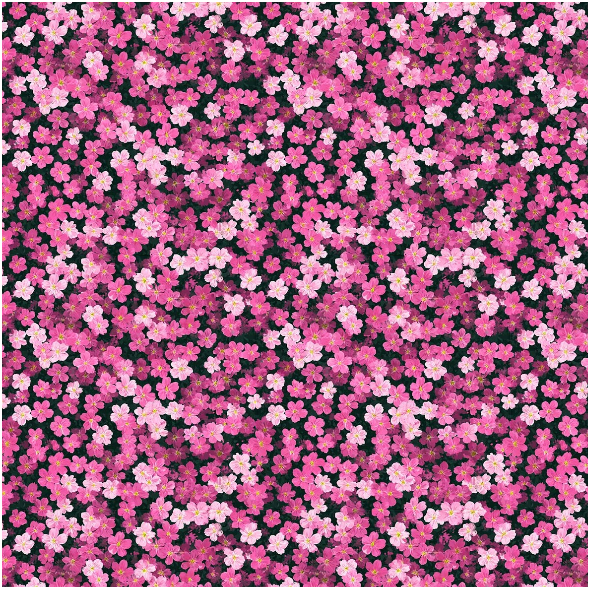 Tkanina 45128 | Pink meadow