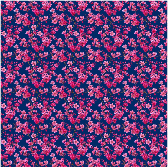 Tkanina 51419 | cherry blossom