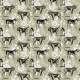 Fabric 51503 | Pies Bloodhound i Gotycka Legenda - Sage 