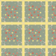 Fabric 51570 | apaszka kwiaty 3