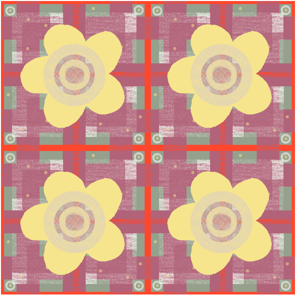Fabric 51578 | żółty
