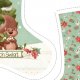 Fabric 5142 | Skarpeta świąteczna "in the wood"1