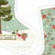 Fabric 5145 | Skarpeta świąteczna "in the wood"4