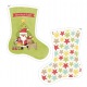 Fabric 5147 | Skarpeta świąteczna "ho ho ho"1