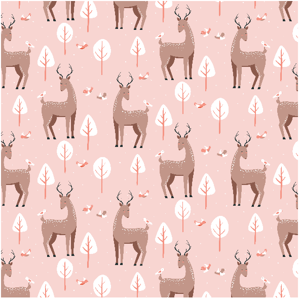 Tkanina 5587 | deer